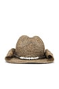 view 1 of 3 SOMBRERO DE COWBOY ZAHARA in Pewter & Silver