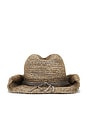 view 2 of 3 SOMBRERO DE COWBOY ZAHARA in Pewter & Silver