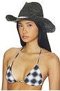 view 1 of 3 SOMBRERO DE COWBOY ZAHARA in Shadow & Silver