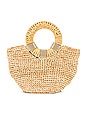 view 1 of 4 Gili Bag in Natural & Gold