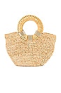 view 2 of 4 Gili Bag in Natural & Gold