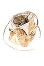 view 4 of 4 BOLSO CADIZ in Natural & Gold