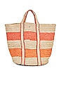 view 1 of 4 Searose Tote in Pomelo & Natural