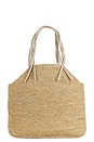 view 1 of 4 Malaga Tote Bag in Natural & Silver