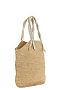 view 3 of 4 Malaga Tote Bag in Natural & Silver