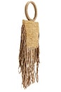 view 3 of 4 Modica Clutch in Natural & Gold