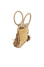 view 4 of 4 Modica Clutch in Natural & Gold