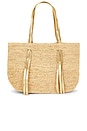 view 1 of 4 BOLSO TOTE INDORE in Natural & Gold
