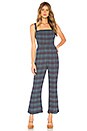 view 2 of 4 X REVOLVE Lexi Jumpsuit in Blue Plaid