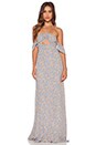 view 1 of 3 Err Night Maxi Dress in Sherbert Daisy