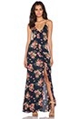 view 1 of 3 Kennedy Maxi Dress in Navy Poppy