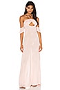 view 1 of 4 Err Night Maxi Dress in Blush Cluster