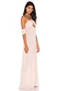 view 2 of 4 Err Night Maxi Dress in Blush Cluster