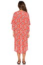 view 4 of 4 STEVIE 기모노 in Red Ditsy