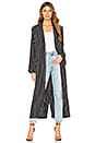 view 1 of 4 Athena Duster in Black Stripe in Black Stripes