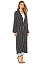 view 2 of 4 Athena Duster in Black Stripe in Black Stripes