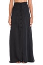 view 4 of 5 Moss Maxi Skirt in Nero