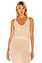 view 1 of 4 Kelly Tank in Cream Knit