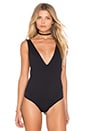 view 2 of 4 Avery Bodysuit in Black