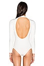 view 4 of 5 x REVOLVE Cody Bodysuit in White Ribbed