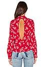 view 3 of 5 Leah Top in Red Head