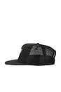 view 3 of 3 War Poodle Trucker Cap in Black