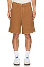 view 1 of 5 SHORT in Washed Brown