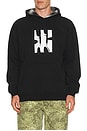view 1 of 4 Enigma Patch Hoodie in Black