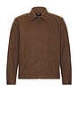 view 1 of 3 BLOUSON DISTEND PANEL in Brown