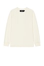 view 1 of 3 Anderson Waffle Long Sleeve T-Shirt in Bone