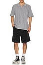 view 4 of 4 AG Marlyn Short Sleeve Knit Shirt in Grey