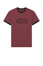 view 1 of 4 Vanish Ringer Tee in Plum