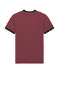 view 2 of 4 Vanish Ringer Tee in Plum