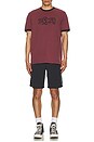 view 4 of 4 Vanish Ringer Tee in Plum