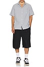 view 5 of 5 Manners Check Short Sleeve Shirt in Blue