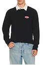 view 1 of 5 Reynolds Flatline Rugby Polo in Black