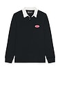view 4 of 5 Reynolds Flatline Rugby Polo in Black