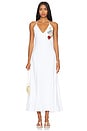 view 1 of 3 VESTIDO MIDI OPHELIA in White