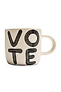view 1 of 3 X When We All Vote Mug in White