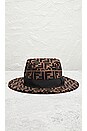 view 2 of 10 FENDI 모자 in Brown