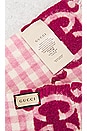 view 4 of 6 GUCCI 스카프 in Pink