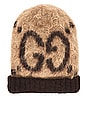 view 1 of 6 Gucci GG Mohair Wool Hat in Beige