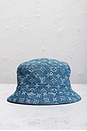 view 4 of 10 Louis Vuitton Denim Bucket Hat in Blue