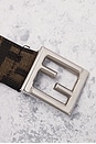 view 4 of 6 Fendi Zucca Canvas Belt in Brown