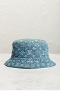 view 4 of 10 Louis Vuitton Denim Monogram Bucket Hat in Blue