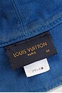view 8 of 10 Louis Vuitton Denim Monogram Bucket Hat in Blue