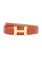 view 1 of 8 Hermes H Belt in Tan