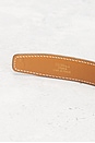 view 7 of 8 Hermes H Belt in Tan