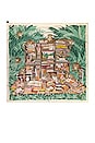 view 1 of 6 PAÑUELO HERMES in Green