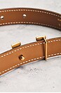 view 5 of 7 Hermes Constance Belt in Brown
